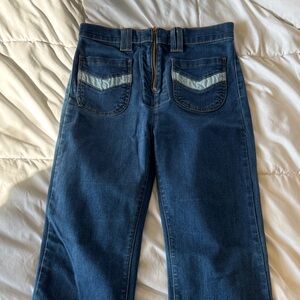 REVICE Retro Flare Denim Jeans